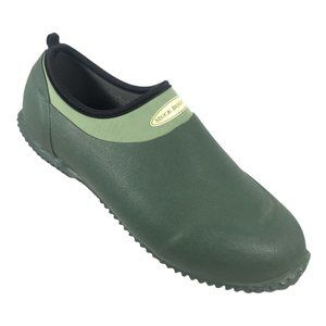 Muck Boot Co Muckster Olive Green Round Toe Low Top Slip On Women 10 Men 9